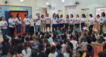 PROJETO COLORIR SUSTENTÁVEL - SHOW COM TURMA DO FREDERICO - ETAPA PEQUENOS COLETORES