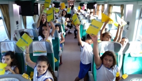 Aula de Campo - Viagem de Trem - NTV