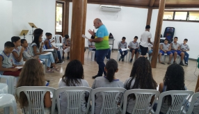 OFICINA DE ENFRENTAMENTO AO BULLYING - PROJETO VALE ENCANTAR - GRACIANO NEVES