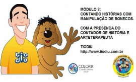 2º Módulo do Curso será ministrado pelo Contador de História TioDiu